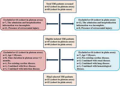 The Clinical Differences of Patients With Traumatic Brain Injury in Plateau and Plain Areas